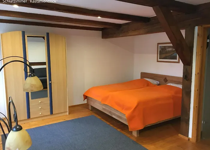 Ferienwohnung Kastanienblick oder Parkblick