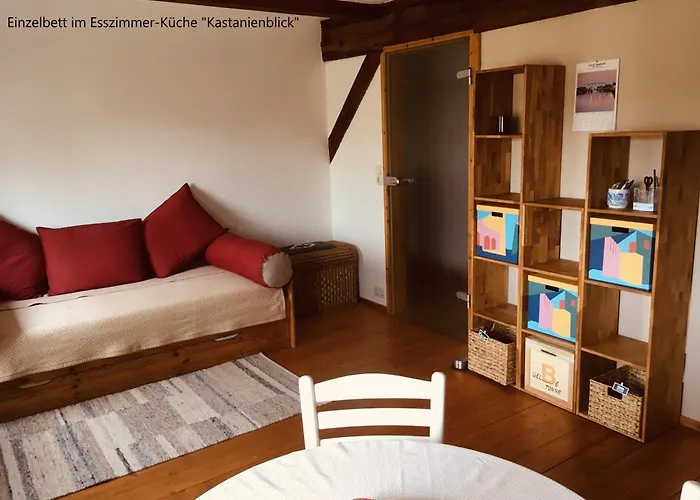 Ferienwohnung Kastanienblick oder Parkblick